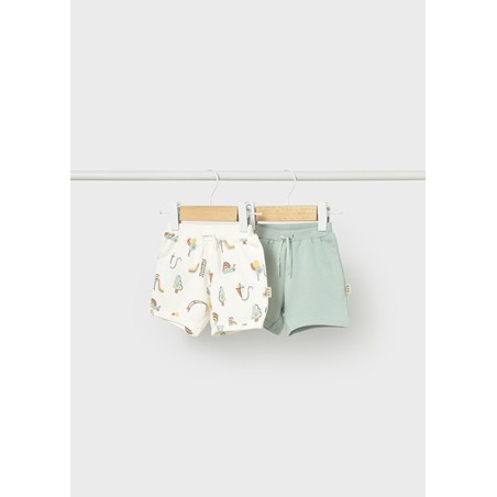 Set 2 pantalones cortos bebe mayoral