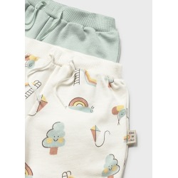 Set 2 pantalones cortos bebe mayoral