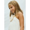 Vestido flor chica mayoral