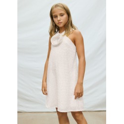 Vestido flor chica mayoral