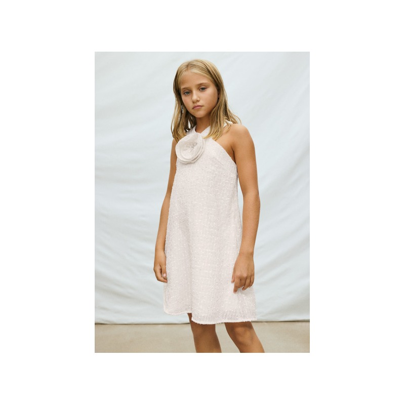Vestido flor chica mayoral