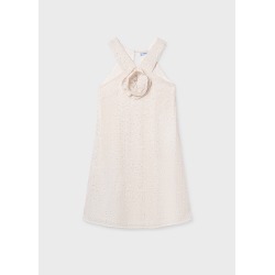 Vestido flor chica mayoral