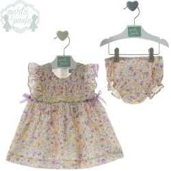 Vestido con braguita "Familia Samurai" Marta y Paula
