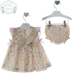 Vestido con braguita "Familia Samurai" Marta y Paula