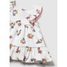Vestido con cubrepañal estampado bebe mayoral