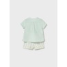 Conjunto pantalón corto y camisa bebe niño mayoral