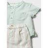 Conjunto pantalón corto y camisa bebe niño mayoral