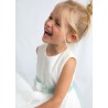 Vestido ceremonia tul bordado niña mayoral
