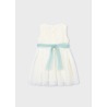 Vestido ceremonia tul bordado niña mayoral