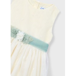 Vestido ceremonia tul bordado niña mayoral