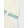 Vestido ceremonia tul bordado niña mayoral