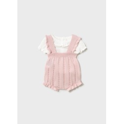 Conjunto peto tricot y...