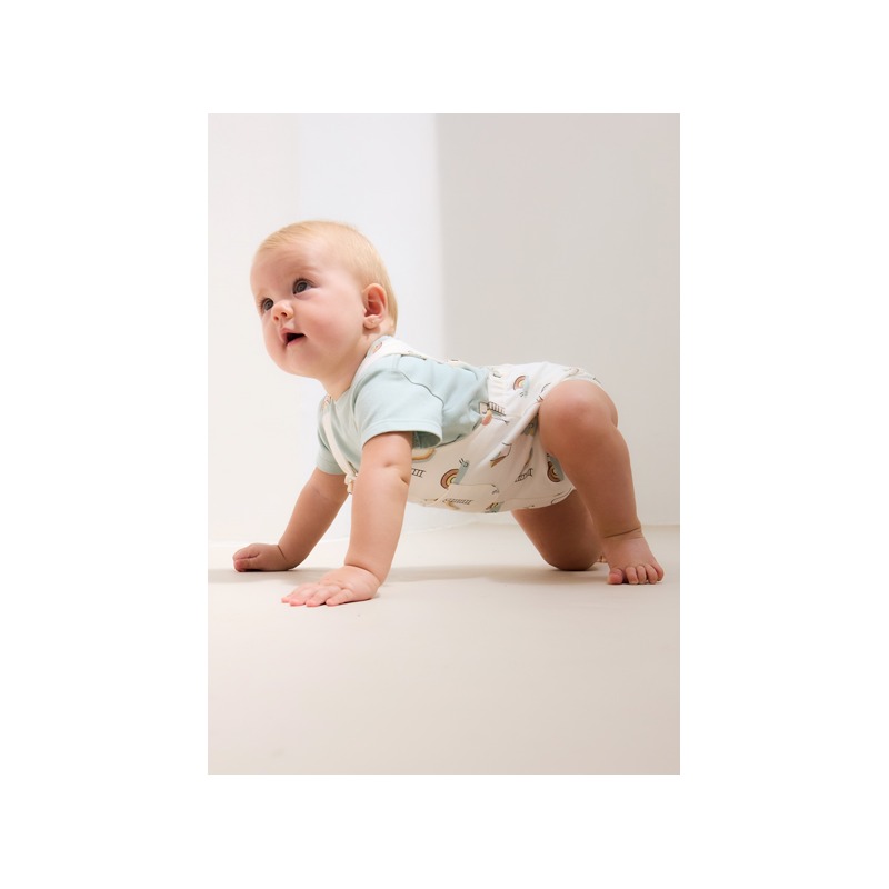 Peto corto estampado bebe mayoral