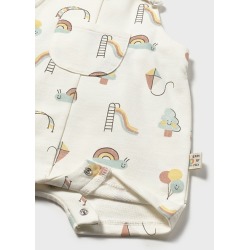 Peto corto estampado bebe mayoral