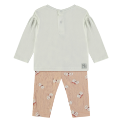 Conjunto 2 piezas ml mariposas bebe niña babybol