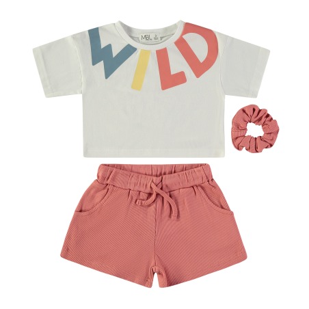 Conjunto wild + coletero niña babybol
