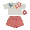 Conjunto wild + coletero niña babybol