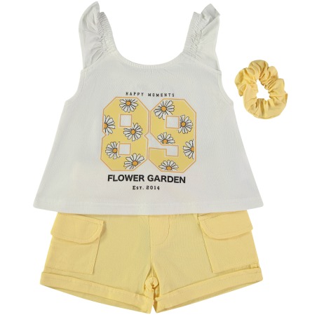 Conjunto flower+coletero niña babybol