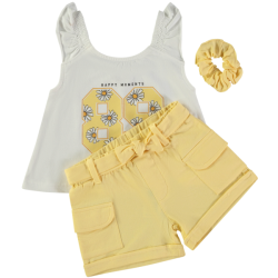 Conjunto flower+coletero niña babybol