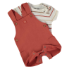 Peto con camiseta rayas bebe niño babybol