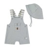 Peto con gorro bebe niño babybol