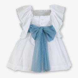 Vestido infantil plumeti Miranda