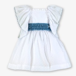 Vestido infantil plumeti Miranda