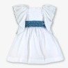 Vestido infantil plumeti Miranda