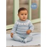 Conjunto hilo bebe 2 piezas canesu calado Juliana