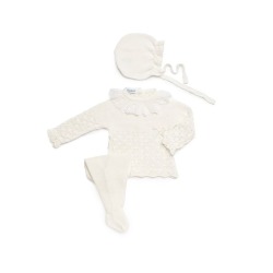 Conjunto hilo 3 piezas lin rombos Juliana
