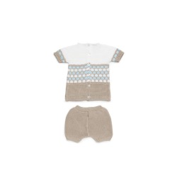 Conjunto bebe pantalon lin cenefa Juliana