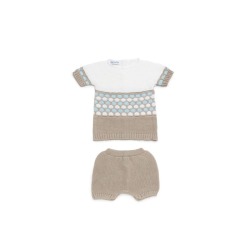 Conjunto bebe pantalon lin cenefa Juliana