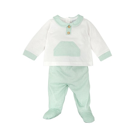 Conjunto polaina cuello bebe dulzura Babidu