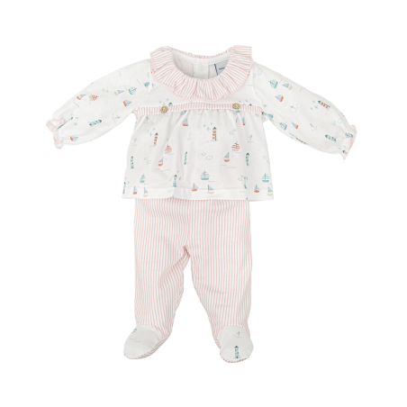 Conjunto polaina bebe niña mirada Babidu