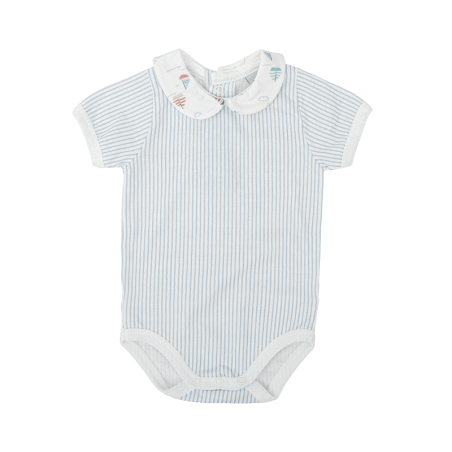 Conjunto body+ranita bebe niño mirada Babidu