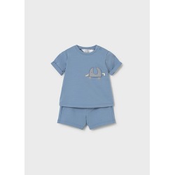 Conjunto 4 piezas pantalón corto bebe niño mayoral