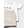 Conjunto 4 piezas pantalón corto bebe niño mayoral