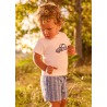 Conjunto bermuda y camisa con lino bebé niño mayoral