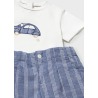 Conjunto bermuda y camisa con lino bebé niño mayoral