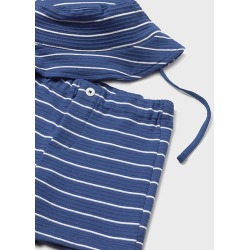 Conjunto punto 3 piezas con gorro bebé niño mayoral