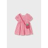 Vestido estampado con bolso bebé mayoral
