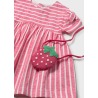 Vestido estampado con bolso bebé mayoral