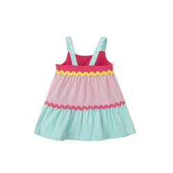 Vestido tirantes zic zac Agatha