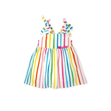 Vestido tirantes rayas Agatha