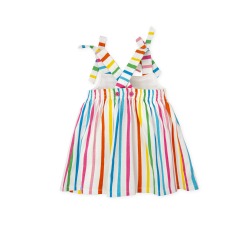 Vestido tirantes rayas Agatha