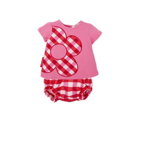 Vestido bebe con braguita picnic Agatha