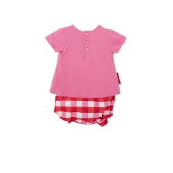 Vestido bebe con braguita picnic Agatha