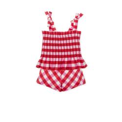 Conjunto niña cuadros picnic Agatha