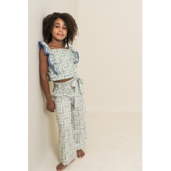 Conjunto niña pantalón y...
