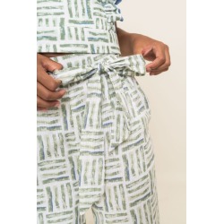 Conjunto niña pantalón y top etnico Ele O